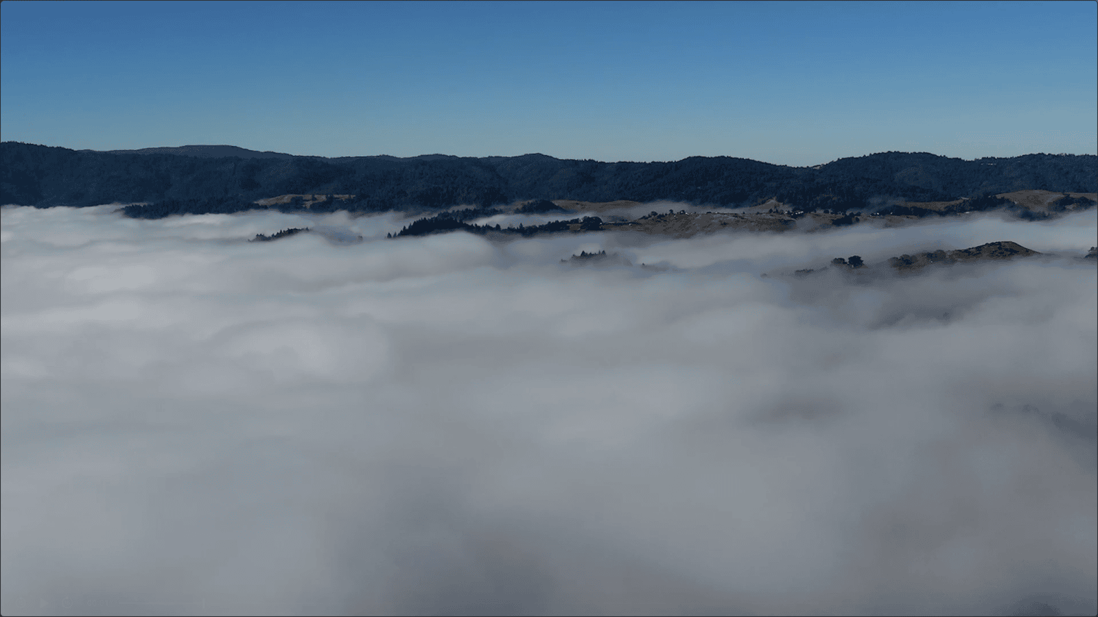 Valley Fog Timelapse